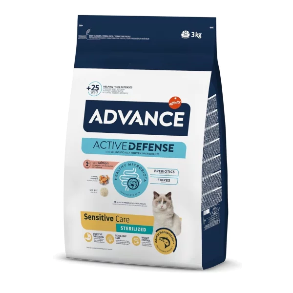 Advance - Advance Sterilized Kısırlaştırılmış Kedi Maması Somonlu 3 Kg.