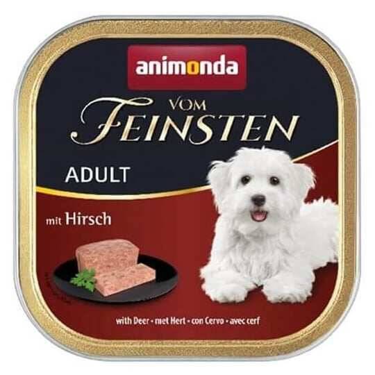 Animonda - Animonda Vom Feinsten Geyik Etli Köpek Konservesi 150 Gr