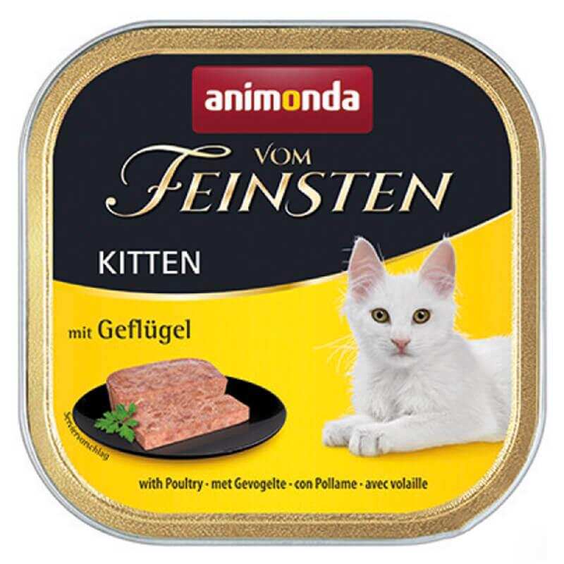 Animonda - Animonda Vom Feinsten Kümes Hayvanlı Yavru Kedi Konservesi 100 Gr