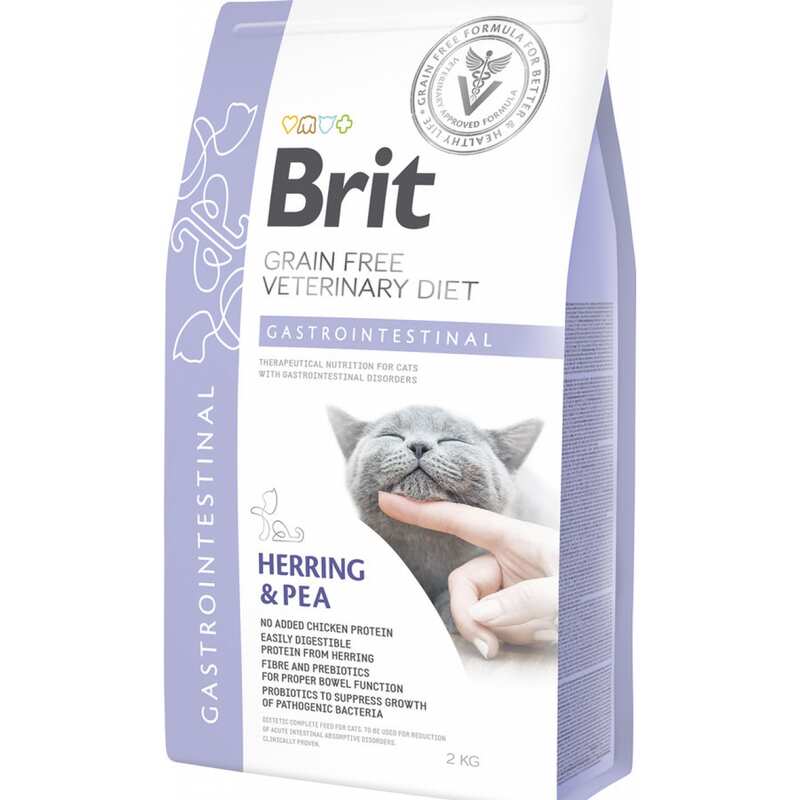 Brit Care - BRIT GF VETERINARY DIETS CAT GASTROINTESTINAL RİNGA BEZELYE 2 KG