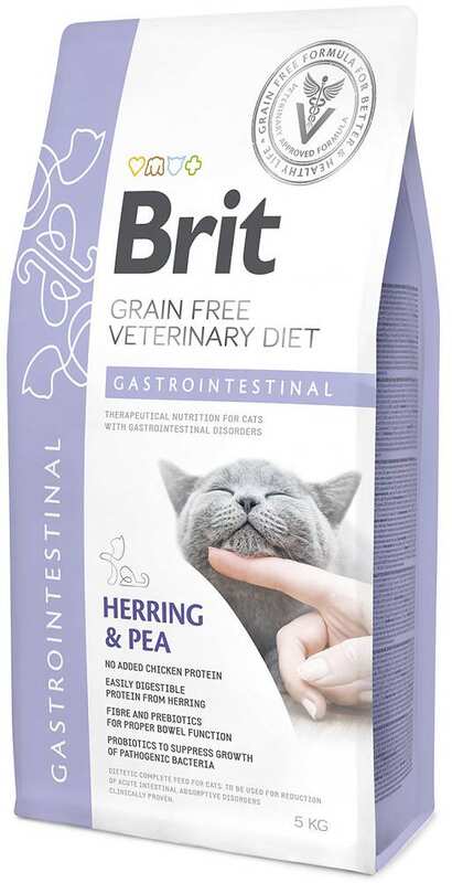 Brit Care - BRIT GF VETERINARY DIETS CAT GASTROINTESTINAL RİNGA BEZELYE 5 KG
