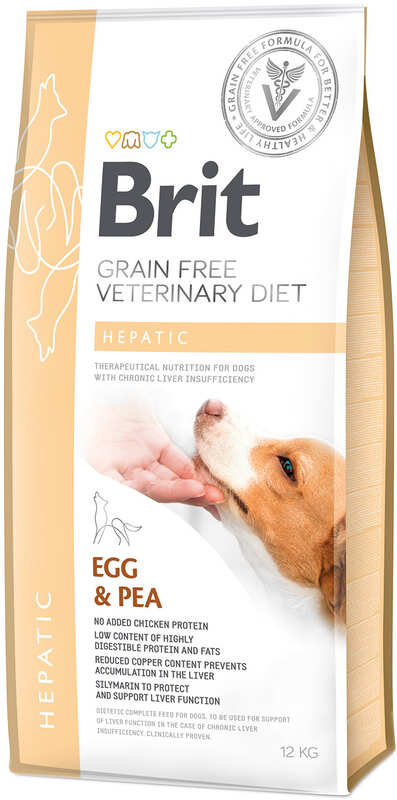 Brit Care - BRIT GF VETERINARY DIETS DOG HEPATIC 12 KG