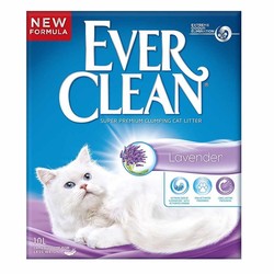 Ever Clean - Ever Clean Lavender / Lavanta Kokulu Topaklaşan Kedi Kumu 10 Litre