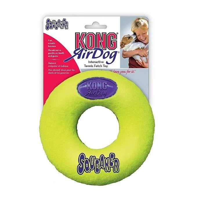 Kong - Kong Air Sq Sesli Oyuncak Donut M 12cm