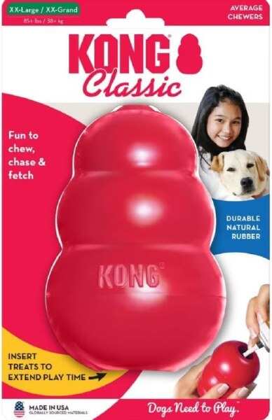 Kong - KONG Classic Köpekler için Çok Amaçlı Isırma Oyuncağı XXL