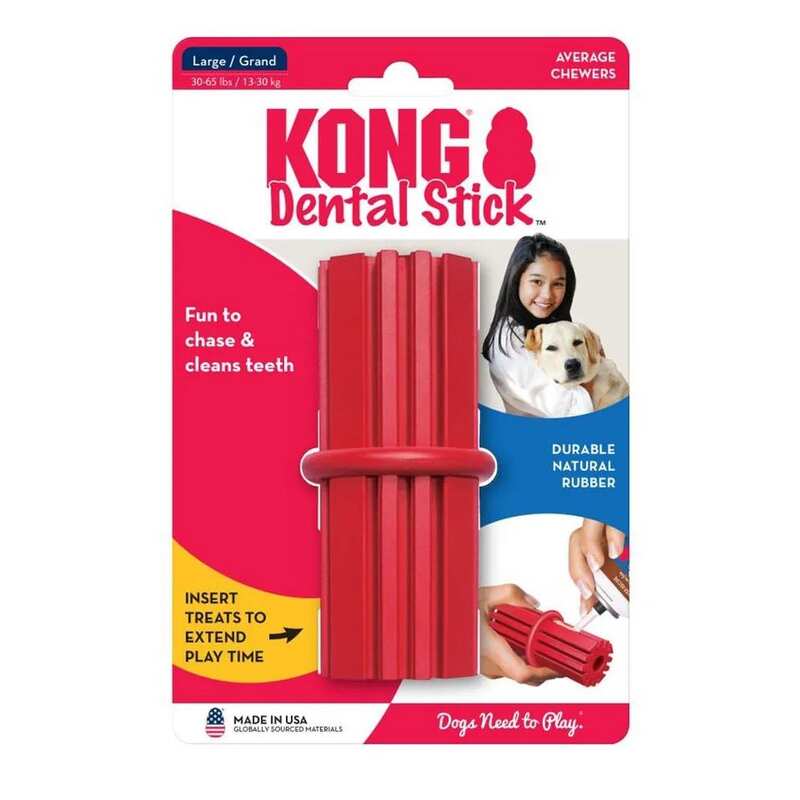 Kong - KONG Dental Stick Diş Temizliği Sağlayan Köpek Oyuncağı L