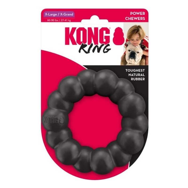 Kong - KONG Extreme Yüzük Şeklinde Köpek Oyuncağı Ultra Sert XL