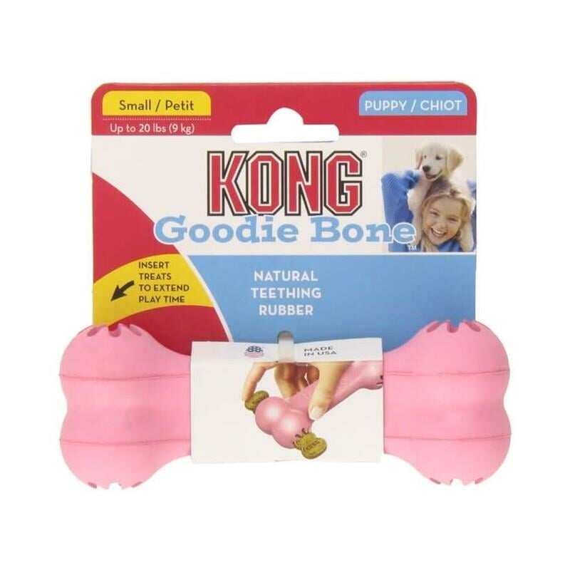 Kong - KONG Puppy Goodie Bone Yavru Köpek Oyuncağı Small