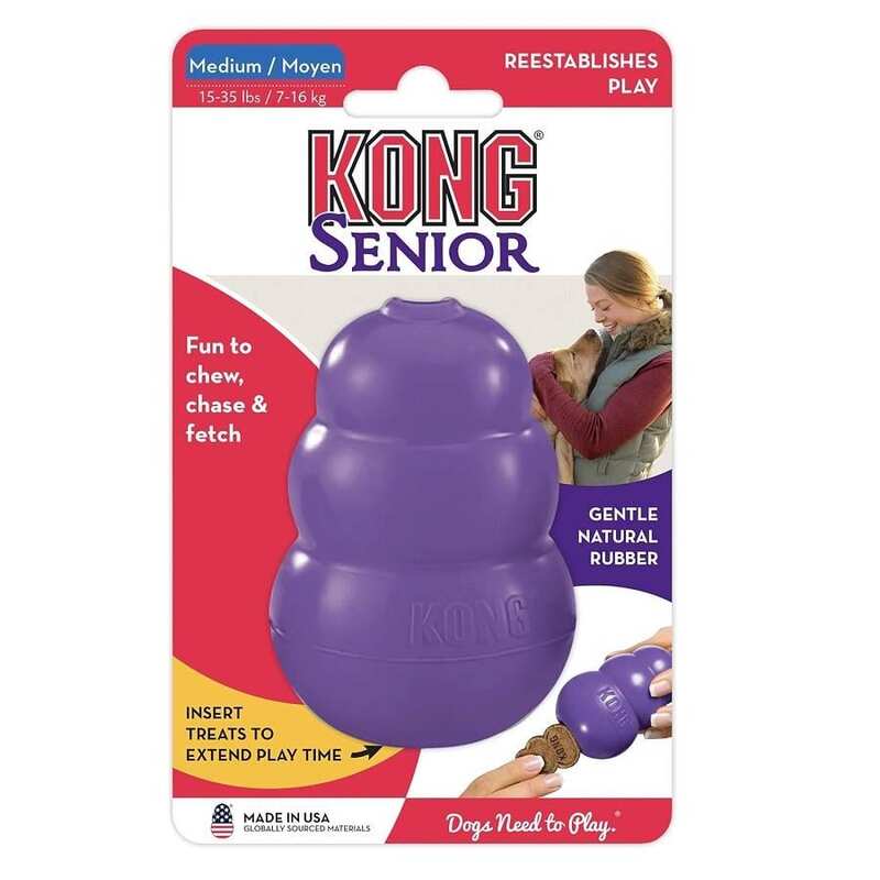 Kong - Kong Senior Yaşlı Köpek Oyuncağı Medium