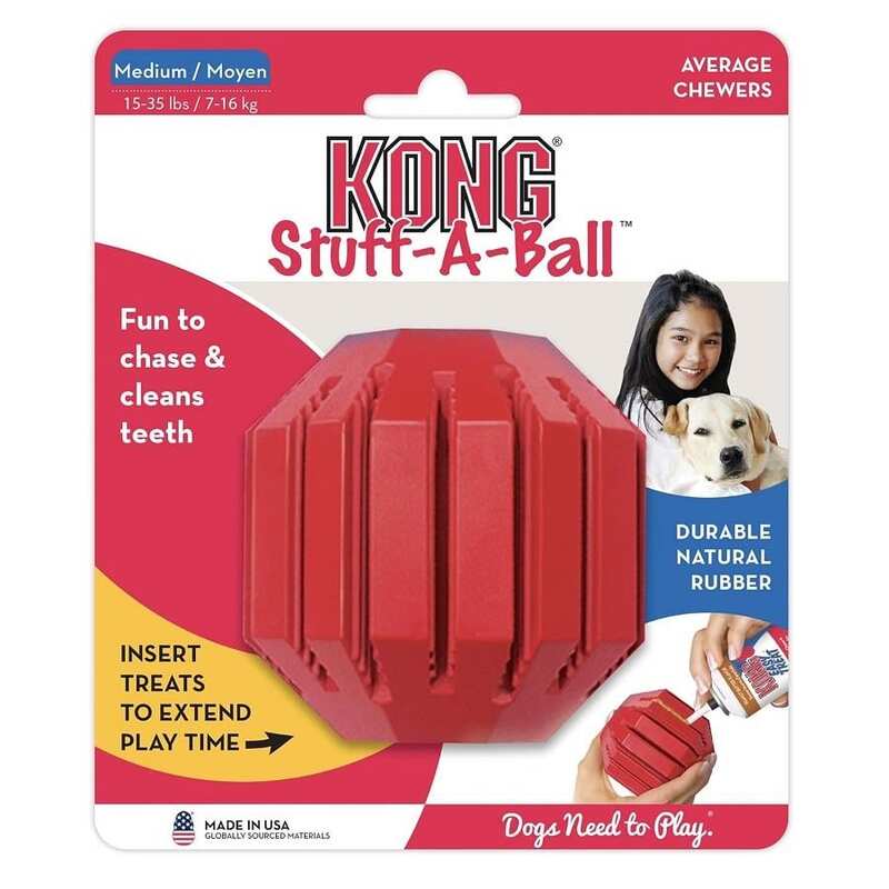 Kong - KONG Stuff-A-Ball Çok Amaçlı Köpek Oyuncağı Medium