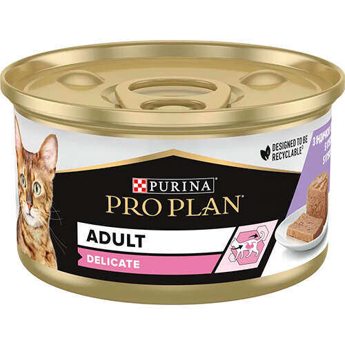 Pro Plan - Pro Plan Hindi Etli Kedi Konservesi 85 Gr