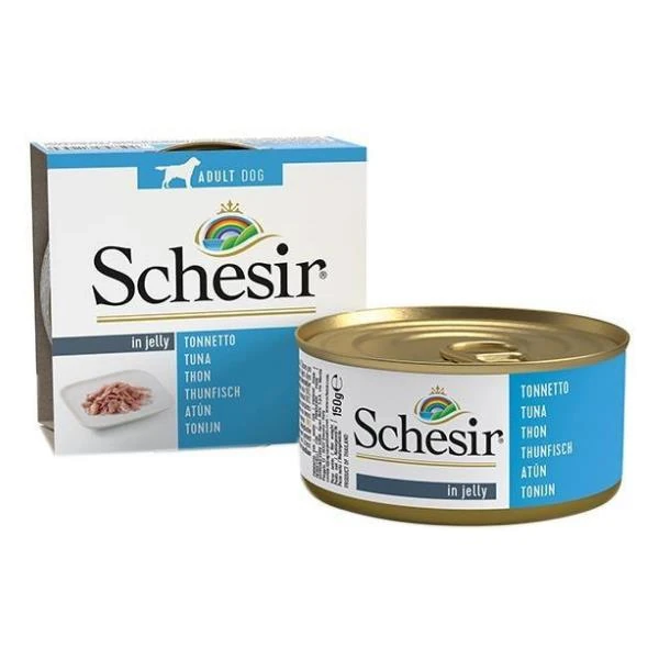 Schesir - Schesir Jelly Ton Balıklı Köpek Konservesi 150 gr