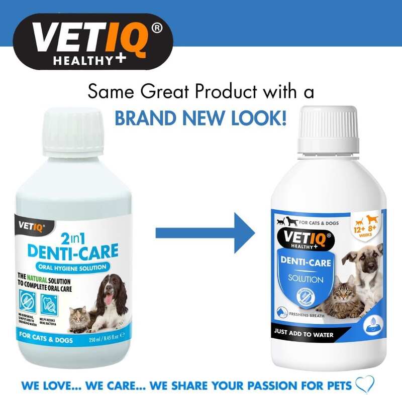 VetIQ - Vetıq 2 İn1 Denti Care Liquid- Oral Hijyen Solisyonu 250 Ml
