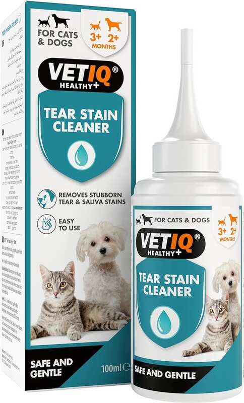 VetIQ - Vetıq Tear Stain Remover Kedi Ve Köpek Gözyaşı Lekesi Temizleyici Losyon 100 Ml